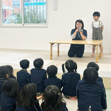 お帰りの会の様子