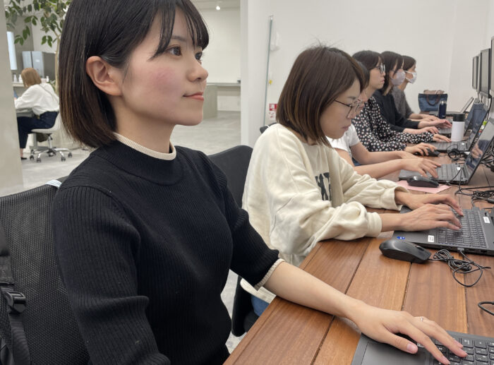 Webライターのお仕事の様子